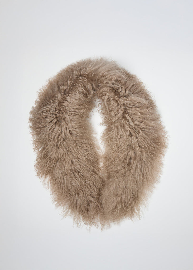 Feldur Loðkragi Myrkvi Ljósbrúnn