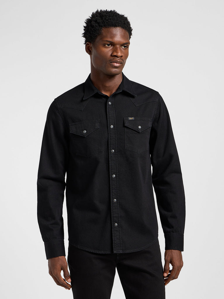 Lee Regular Western Shirt Black