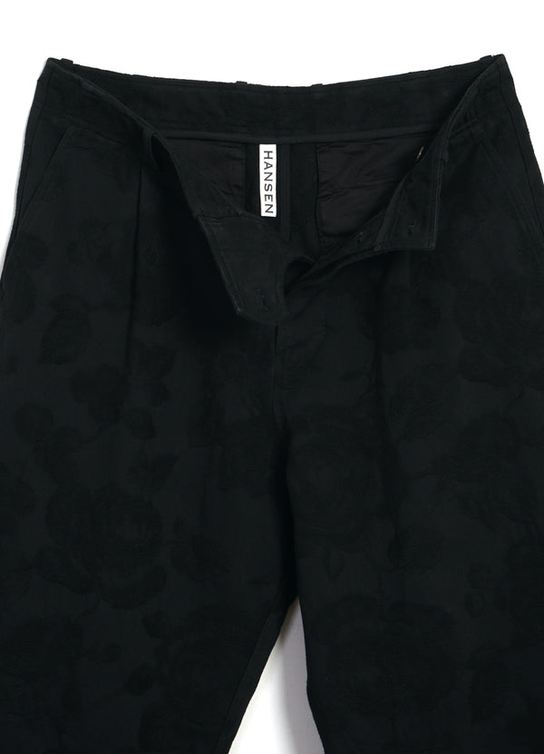 Hansen Buxur Bobby Black Flowers