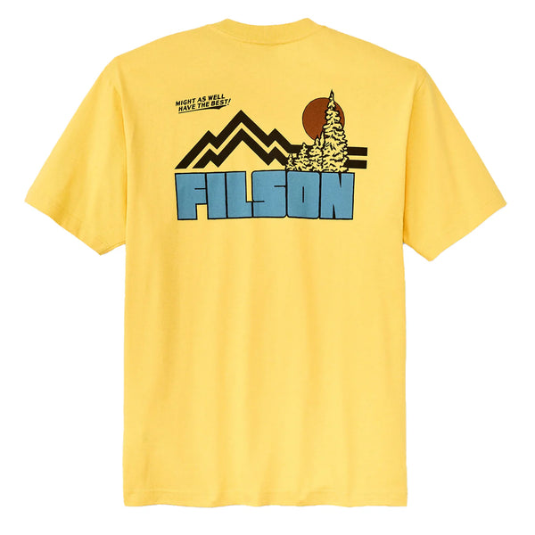 Filson Bolur Frontier Graphic Tee Aspen Gold