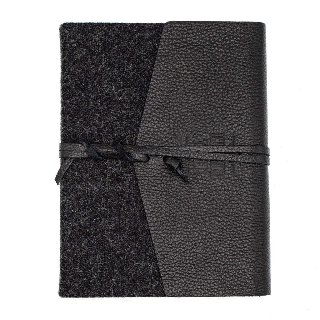 K&S Icelandic Tweed Minnisbók Lítil Svarti