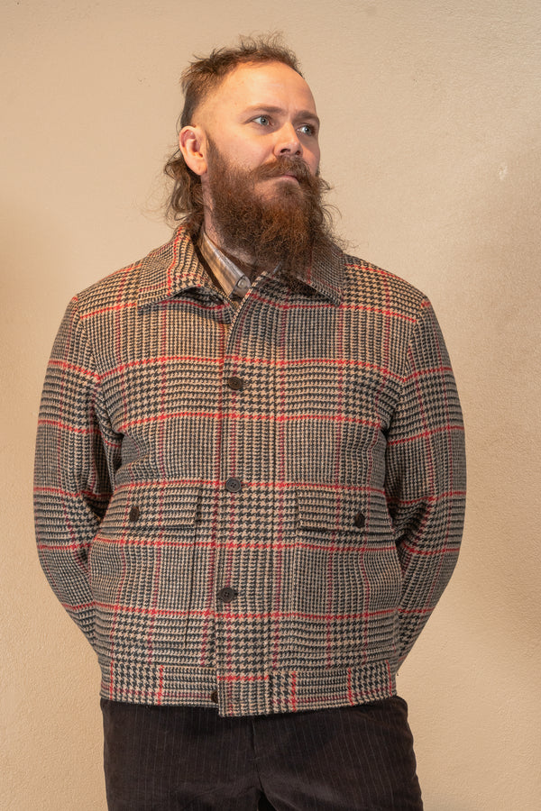 K&S Jakki Herman Gosi Mittisjakki íslenskt vaðmál Icelandic Tweed