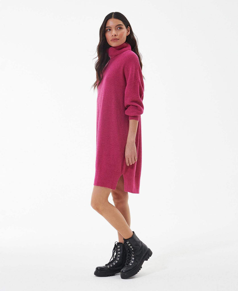 Barbour dress purple online