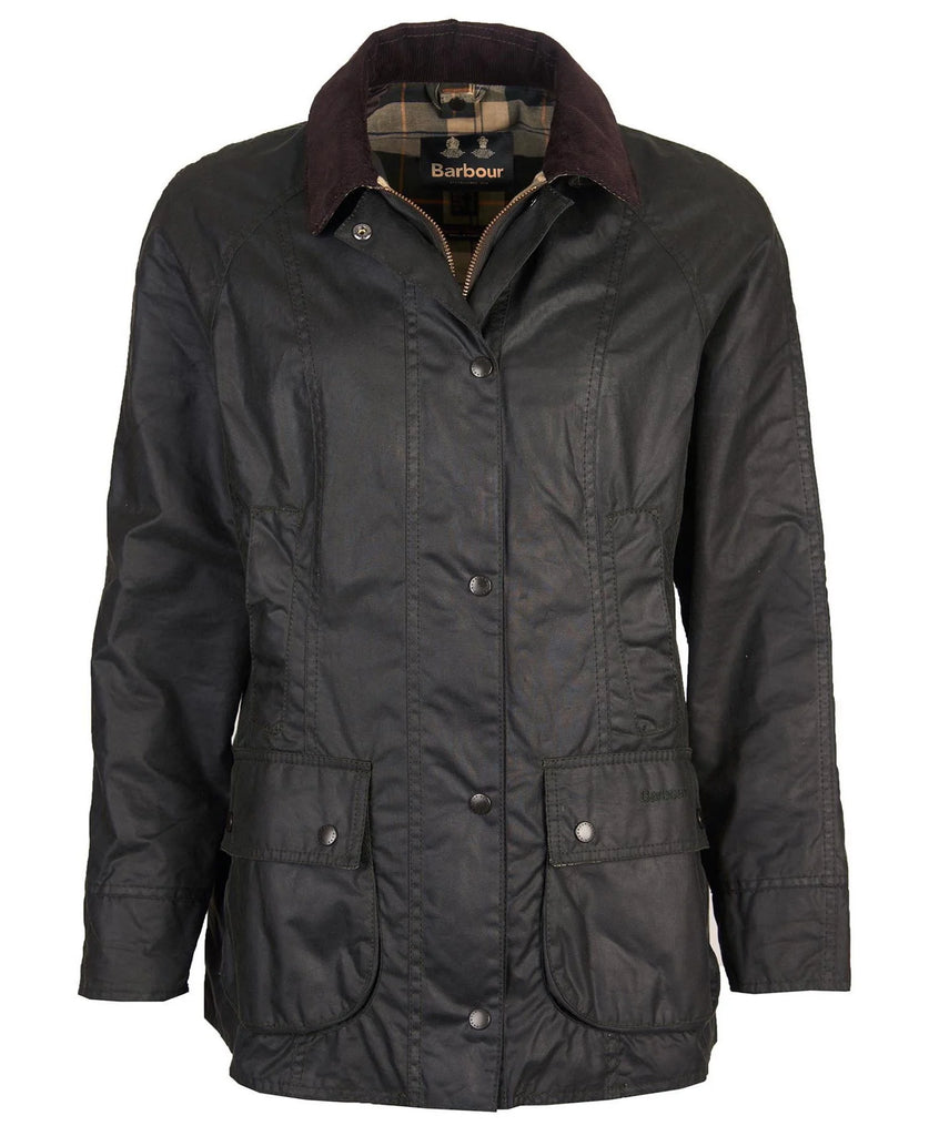 Barbour Vaxjakki Crop Beadnell Sage