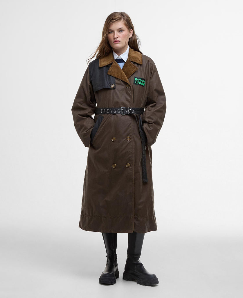 Barbour Dömujakki Ganni Wax Trench – Kormákur & Skjöldur