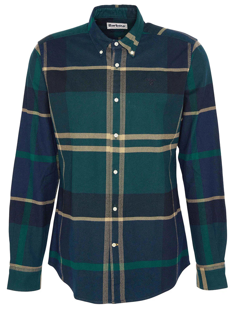 Barbour Skyrta Iceloch TF Green Tartan