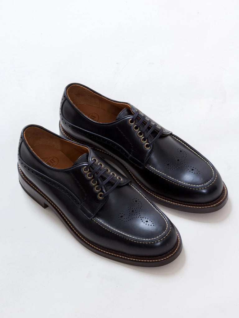 Bright Skór Moc Derby Black