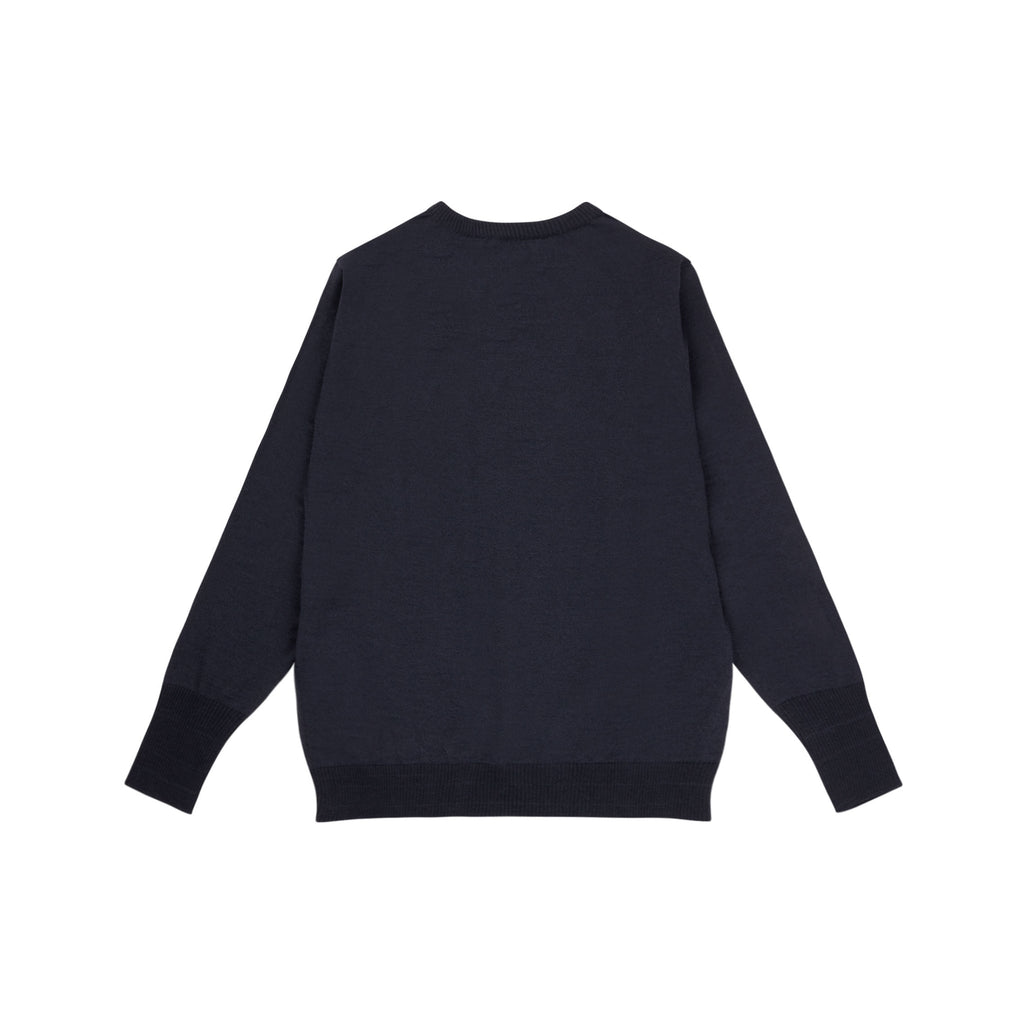 Andersen Peysa Marine Crewneck Navy Blue