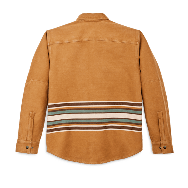 Filson Skyrta - Beartooth Jac Shirt - Golden Brown Multi