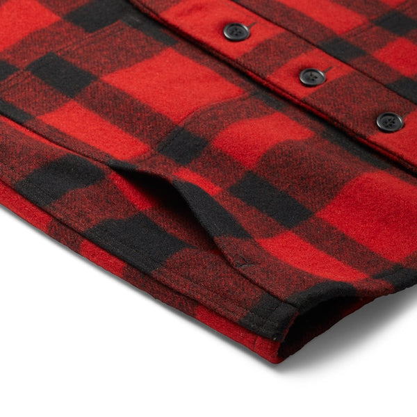 Filson Vesti - Mackinaw Wool Vest - Red Black
