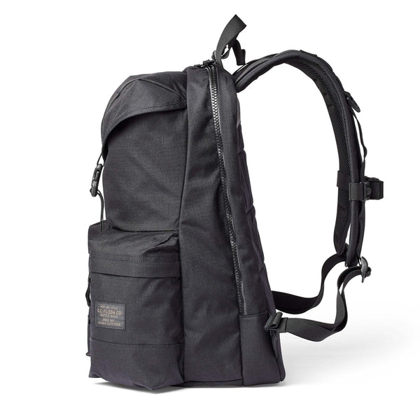 Filson Bakpoki - Ripstop Nylon Backpack - Black