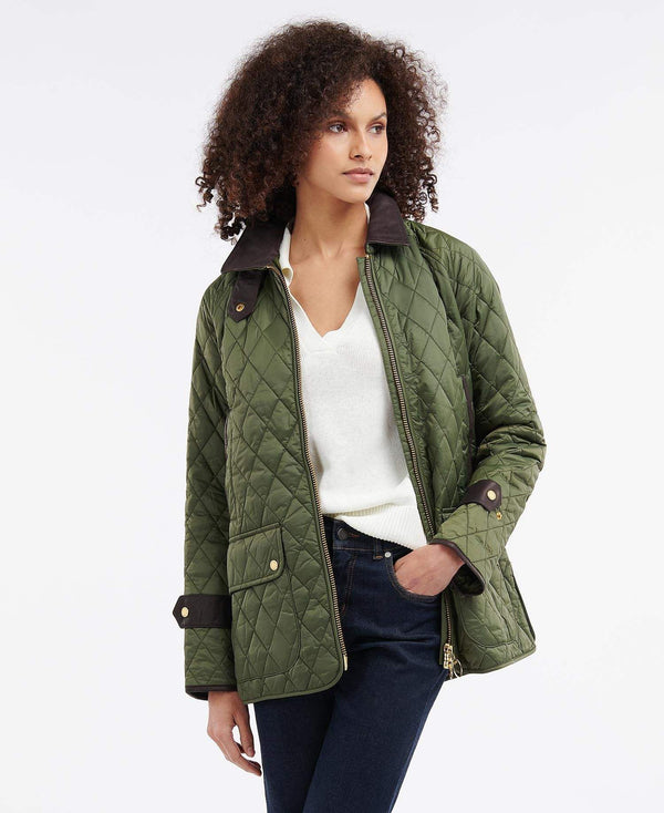 Barbour Vatteraður Dömujakki - Kelham Quilted