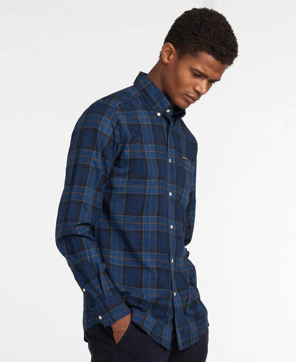 Barbour Skyrta - Wetheram Shirt - Midnight Tartan