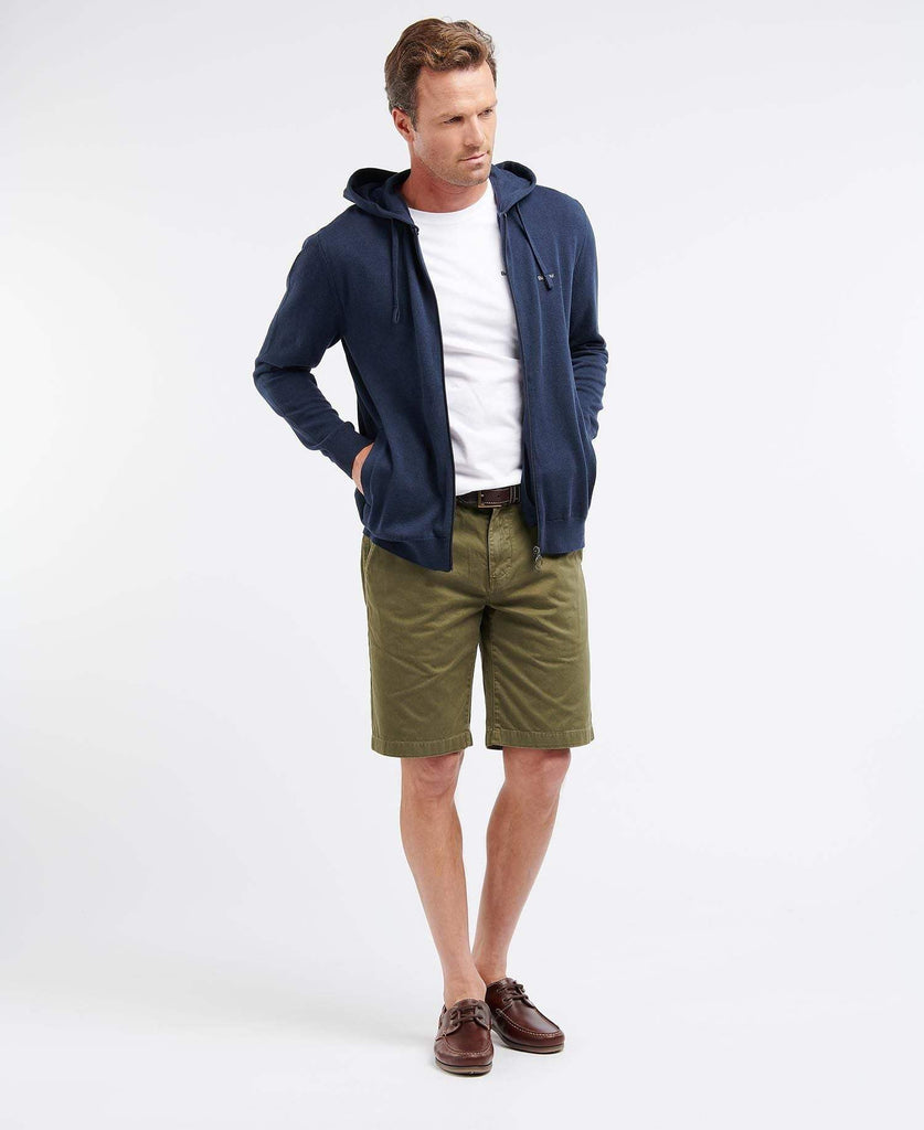 Barbour Stuttbuxur Neuston Twill Ivy Green Kormakur Skjoldur