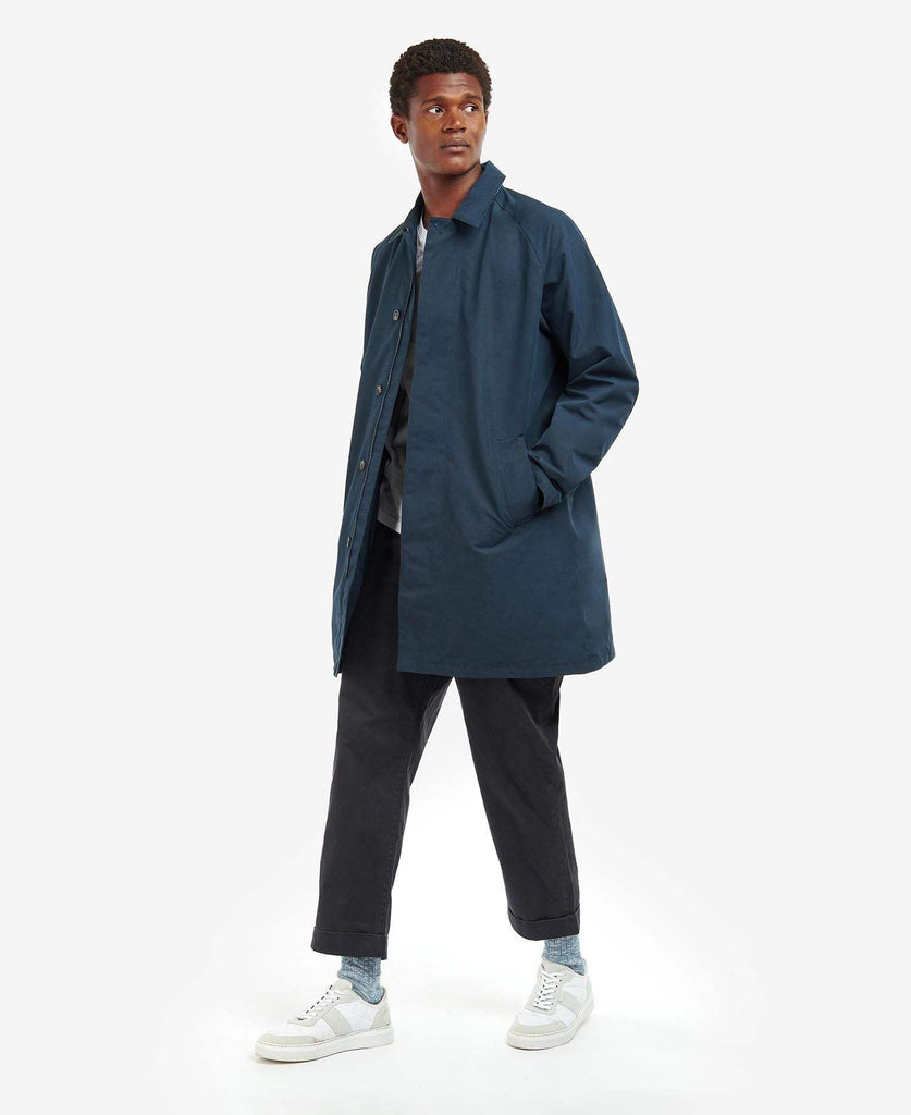 Barbour Jakki Barnley Mac Jacket Navy Kormakur Skjoldur