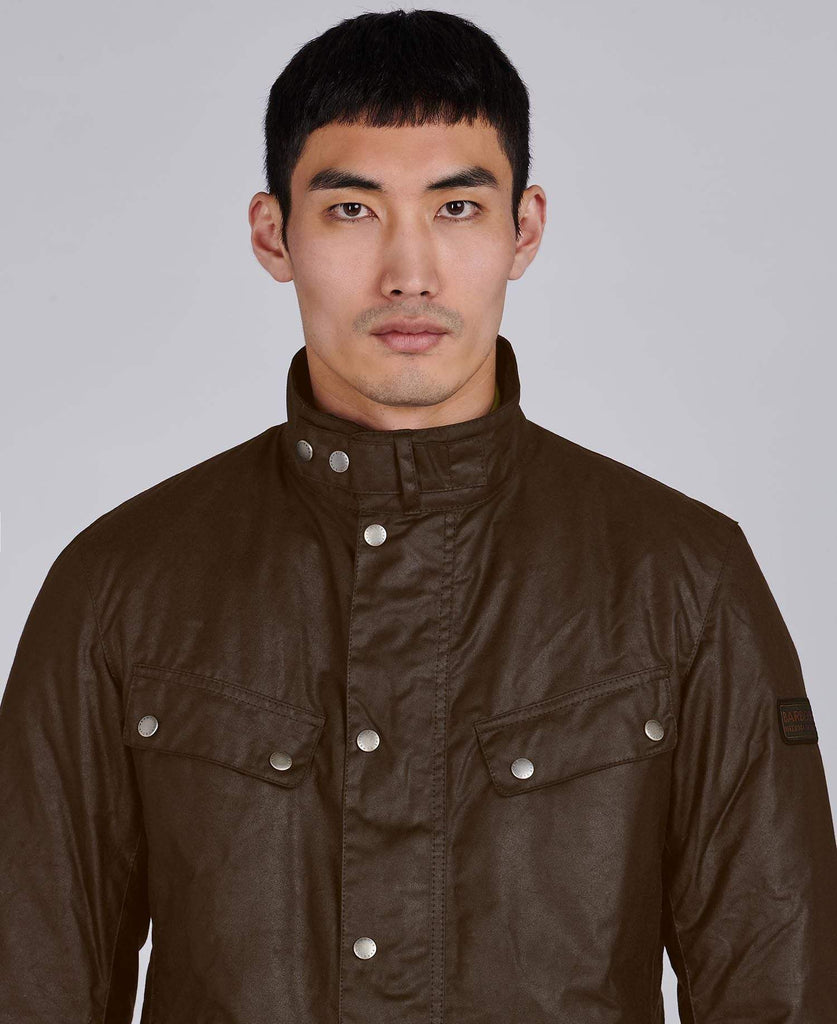 Barbour Intl. Vaxjakki Duke Wax Jacket Bark Kormakur Skjoldur
