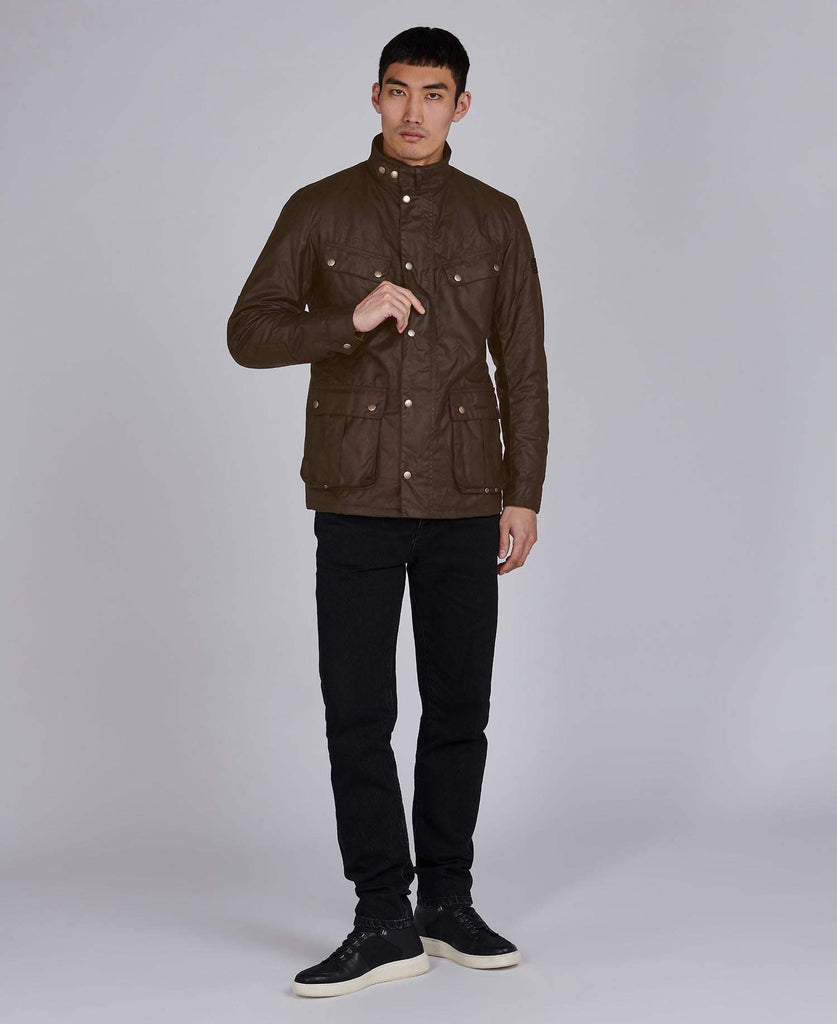 Barbour Intl. Vaxjakki Duke Wax Jacket Bark Kormakur Skjoldur