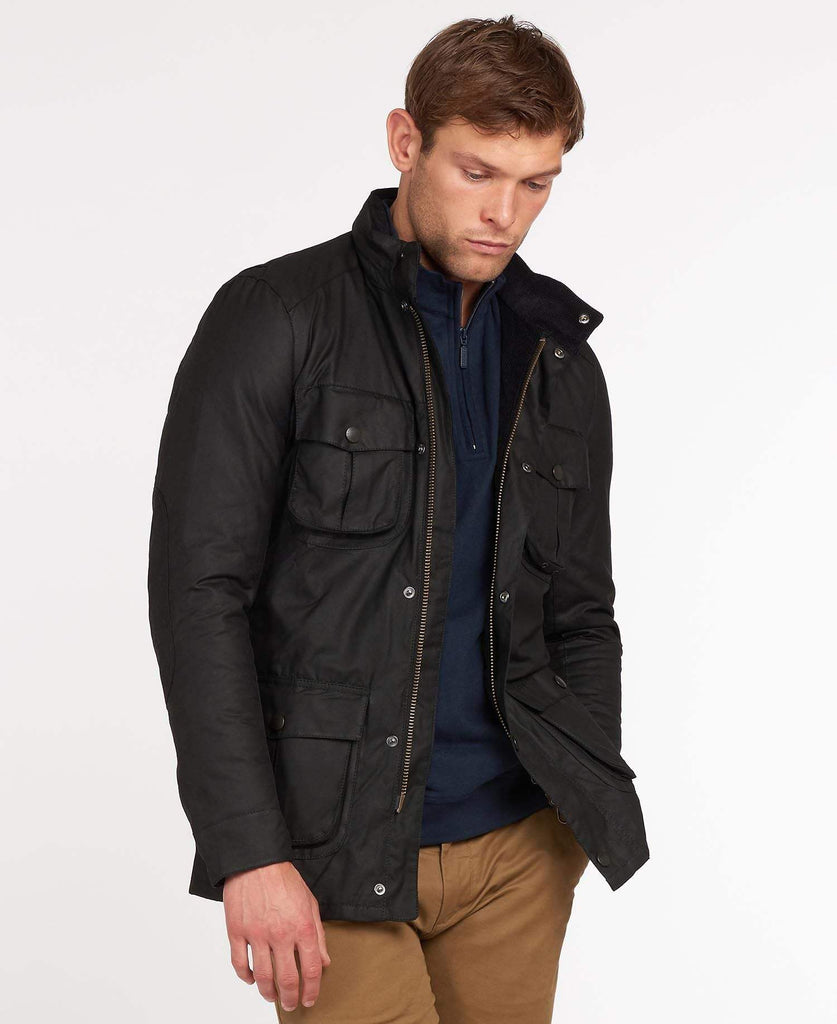 Barbour Vaxjakki Corbridge Jacket Black Kormakur Skjoldur
