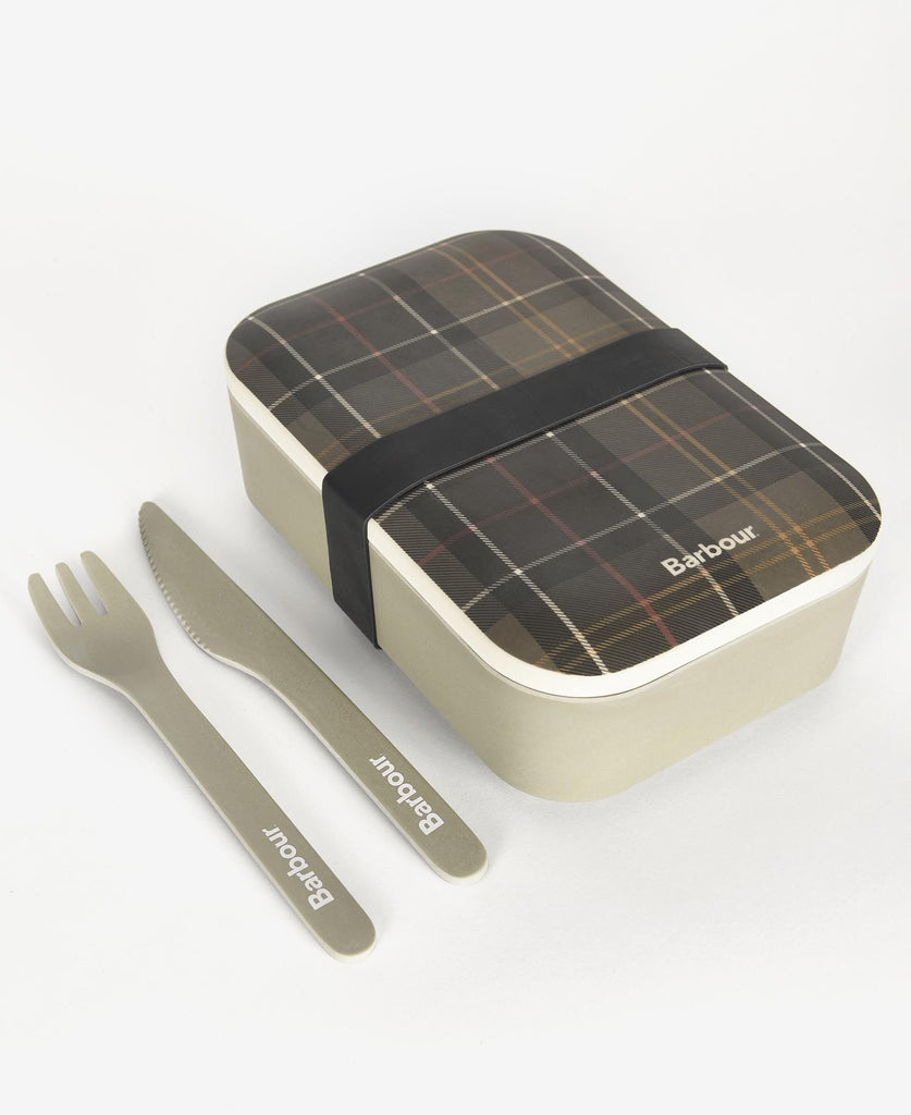 Barbour Nestisbox - Bamboo Lunch Box - Classic Tartan