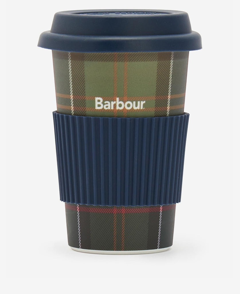 Barbour Ferðabolli - Reusable Travel Mug - Classic Tartan