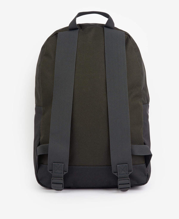 Barbour Bakpoki - Highfield Canvas Backpack - Navy/Olive