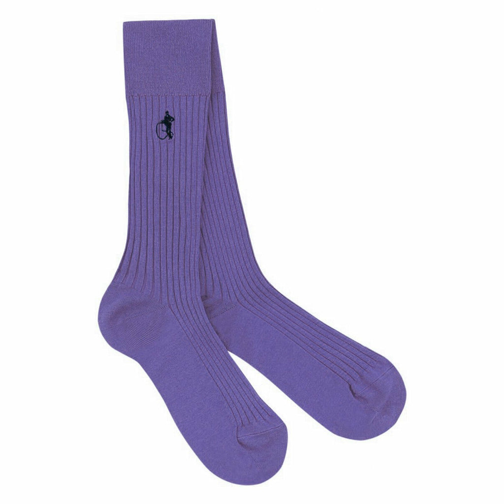 London Sock - Sokkar - Thistle purple